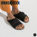 クーポン 対象 【SALE 10％OFF】ビルケンシュトック Birkenstock キョウト 1020388 Kyoto NU Desert Buck Black Regular シューズ サンダル メンズ シンプル カジュアル ストラップ ヌバックレザー レギュラー デザートバック ブラック 40 41 42 43 2023 SS 春 夏