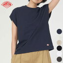 ダントン Tシャツ レディース ダントン DANTON ドルマン スリーブ ショートスリーブ Tシャツ DT-C0202 TCB DOLMAN SLEEVE S/S T-SHIRT トップス 半袖 レディース シンプル カジュアル ワンポイント クルーネック コットン S [ 2024 SS 春 夏 ]