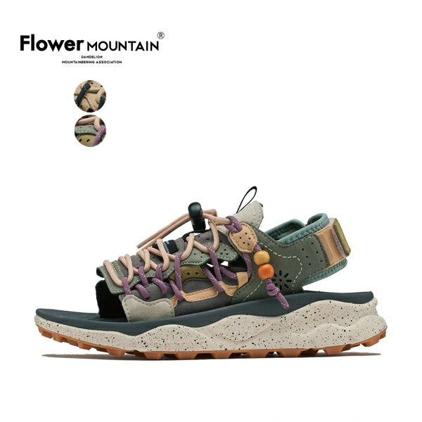フラワーマウンテン FlowerMOUNTAIN プマプンク PUMAPUNK レディース 靴 シューズ サンダル ビーズ シューレース EVA 軽量 クッション性 グリップソール FM97016 FM97017  