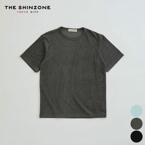 樂天商城 - 【26SS新作】シンゾーン SHINZONE パイル ハーフ スリーブ Tシャツ PILE HALF SLEEVE TEE レディース トップス 半袖 薄手 軽量 クルーネック シンプル 無地 インナー ハイゲージ コットン 綿100 日本製 26MMSCU02 [ 2026 SS 春 夏 ] [S★]