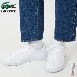 [クーポン対象]【SALE 25％OFF】ラコステ LACOSTE カーナビ エヴォ SF00351 CARNABY EVO BL 21 1 SFA スニーカー 靴 シューズ レディース コートシューズ テニスシューズ レザー 本革 シンプル オールシーズン ホワイト 白 [ 2022 FW 秋 冬 ]