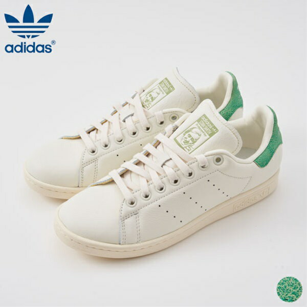 【SALE 30％OFF】アディダス オリジナルス adidas Originals FZ6436 STAN SMITH スタン スミス スニーカー シューズ 靴 定番 レディース コアホワイト オフホワイト コートグリーン レザー [ 2…