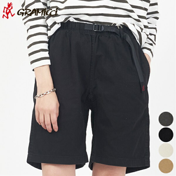 【SALE 20％OFF】グラミチ GRAMICCI Gショーツ G101-OGT G-SHORT ボトム ショート パンツ メンズ レディース シンプル カジュアル クライミング ウェビングベルト イージー コットン チノ ブラック グレージュ チャコール 2023 SS 春 夏