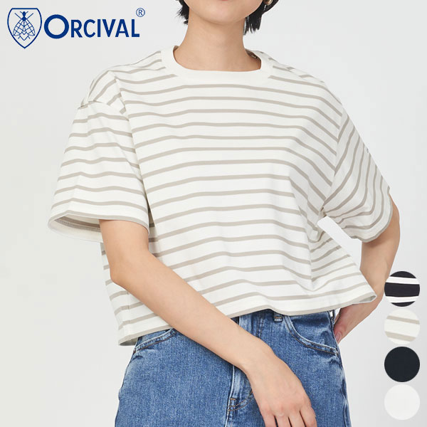 24SSۥХ ORCIVAL ͥå 硼ȥ꡼ ץ륪С OR-C0341 MER SQUARE NECK S/S P.O. ȥåץ T Ⱦµ ǥ ץ 奢 ȥå ե ܡ  åȥ 2 [ 2024 SS   ]