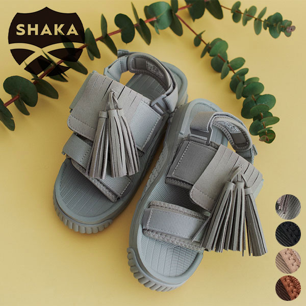 【24SS新作】シャカ SHAKA ウィークエンダー タッセル SK-274 WEEKENDER TASSEL スポーツ サンダル スポサン シューズ 靴 メンズ レディース シンプル アウトドア カジュアル トラッド キルト バックストラップ 4way 22～30cm [ 2024 SS 春 夏 ]/mtd/