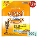 AllWell オールウェル 避妊・去勢した猫の体重ケア筋肉の健康維持用 成猫用 200g フィッシュ味挽き小魚とささみフリーズドライパウダー入り 国産 キャットフードドライフード ユニチャームペット 正規品