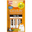 チャオ ちゅ～る CIAO ちゅーる Cozy Life とりささみ 4本入り コージーライフ 猫用おやつ 猫おやつ 猫用ふりかけ キャットフード チャオ いなばペットフーズ 正規品