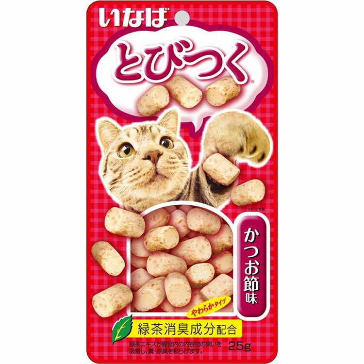 いなば とびつく かつお節味 25g 猫