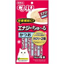 チャオ ちゅ~る CIAO ちゅーる エナジー エナジーちゅ~る かつお 4本入り 猫用おやつ 猫おやつ 猫用ふりかけ キャットフード チャオ いなばペットフーズ 正規品