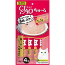 チャオ ちゅ〜る CIAO ちゅーる サーモン&とりささみ 4本入り 猫用おやつ 猫おやつ 猫用ふりかけ キャットフード チャオ いなばペットフーズ 正規品