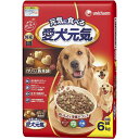 愛犬元気 ビーフ・緑黄色野菜・小魚入り 6kg 成犬用 子犬用 高齢犬用 シニア犬用 ドッグフード ドライフード 国産 総合栄養食 ユニ・チャームペット 正規品