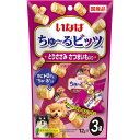 いなば ちゅ～る ビッツとりささみ さつまいも入り 3袋入り 犬用おやつ 犬おやつ 犬用ふりかけ ドッグフード いなばペットフーズ 正規品