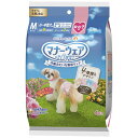 マナーウェア 女の子用 Mサイズ 4種のデザインパック 4枚入り 小型犬用 中型犬用 犬用オムツ マナーパンツ トイレ用品 紙おむつ お試しセット ユニ・チャー...