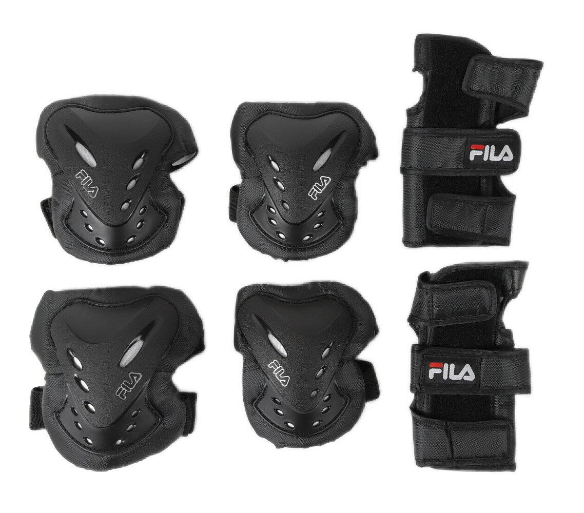  FILA SKATES 子供用プロテクター 3点セット ひじ ひざ 手首カバー XXSは子供用インラインSサイズ対応 XSはM.Lサイズ対応 国内正規代理店品