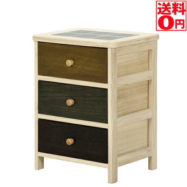 Rakuten - 【送料無料】 桐製 マルチカラフル3段ボックス　シンクエ CINQUE 95390　39623