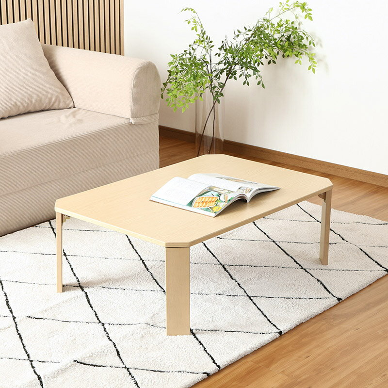 【送料無料】3サイズ UVモダンローテーブル エルフ ホワイトオーク 38825 38826 38827