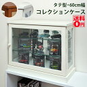 【送料無料】 小ぶりな コレクションケース ヨコ 幅60 IT-C60 DBR/WW　【北海道も送料無料！】※ライトブラウン廃番