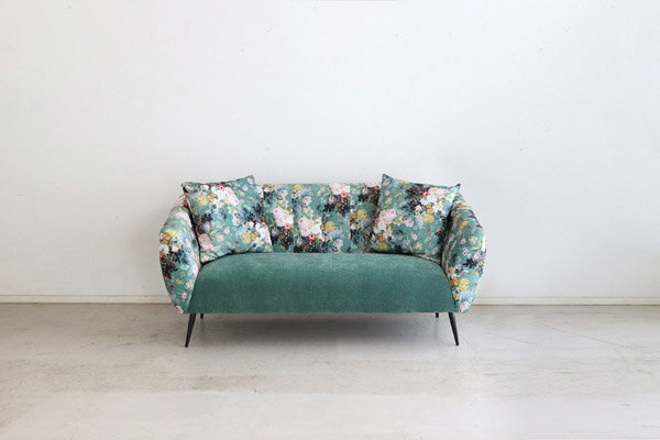 【送料無料】 NATURIA・ナチュリア 2Pソファ 可愛いとエレガント 54675110 【時間指定不可】 [2]