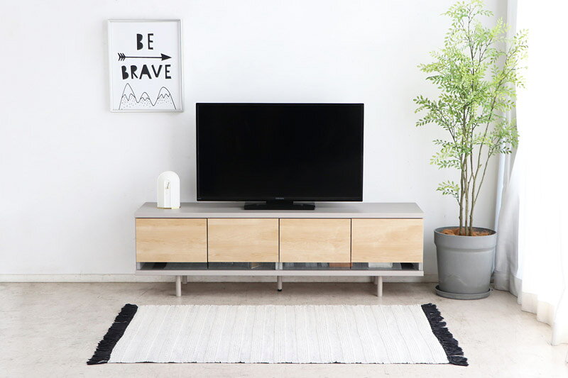 Rakuten - 12月入荷【送料無料】国産 カクト KKT TV 150 NA テレビボード 【時間指定不可】