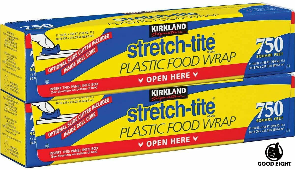 カークランド フードラップ 30.16cm x 231.03M　2本　KIRKLAND （Stretch-Tite Plastic Food Wrap）