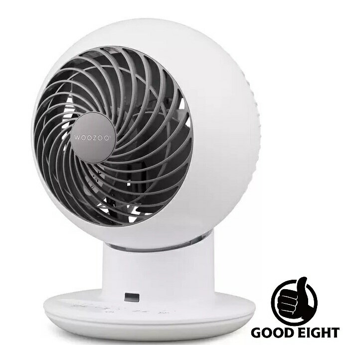 アイリスオーヤマ サーキュレーター WOOZOO PCF-15TCTC-W 【ACモーター/5段階風量/上下左右自動首振り/..