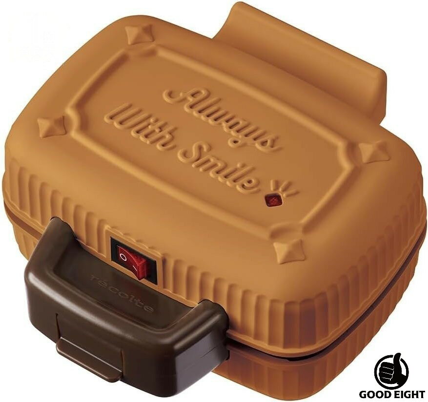 レコルト ホットサンドメーカー プレスサンドメーカーミニ ジンジャークッキー｜食パン1枚対応｜レシピ..