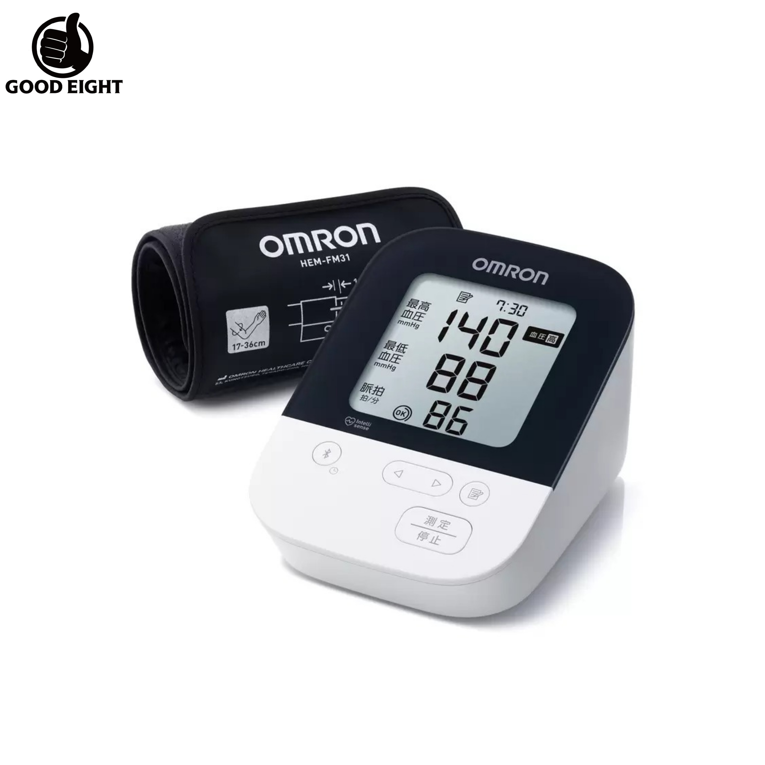 オムロン 上腕式血圧計 HCR-7501T Bluetooth対応 スマホ連携 家庭用 自動測定 日本製 精度 高齢者 健康..