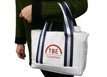 トートバッグ 小さめ 軽い 防滴 撥水加工 小物収納 保温 保冷 ブランド メンズ レディース 男女兼用 おしゃれ 人気 カジュアル 白 紺 バッグ