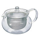 ハリオ 茶茶急須 丸700CHJMN-70T〇電子レンジ対応 耐熱ガラス 茶こし付き ティーポット ポット ティー 熱ガラス製急須 お茶 日本茶 中国茶 紅茶 ...