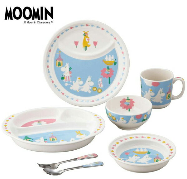 MOOMIN ムーミン 7ピースセットMM1200-116 山加商店 YAMAKA