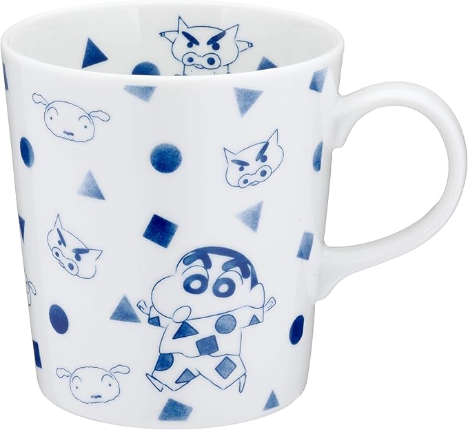 ROYAL DOLTON - クレヨンしんちゃん　 染付 マグカップ パジャマ　CS21-11　ギフト マグカップ 贈り物 かわいい オシャレ 日本製 おしゃれ プレゼント 結婚祝い 誕生日 御祝 内祝 山加商店 CRAYON STYLE