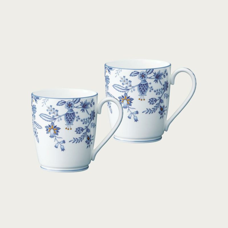 Noritake（ノリタケ）ブルーソレンティーノ 　色線仕上げアイテム 　マグカップペア4965L/P97280