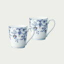 Noritake（ノリタケ）ブルーソレンティーノ 　色線仕上げアイテム 　マグカップペア4965L/P97280