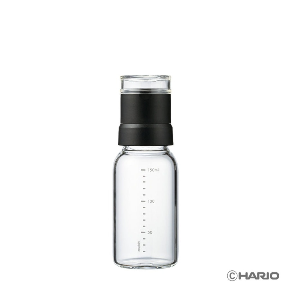 ハリオ　スパイスミル　塩・こしょうSMSN-150-B〇キッチン用品 食洗機対応 蓋付き フタ付き 飛び散らない 調味料 スパイス 手挽き ミル 手動 HARIO