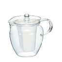 ハリオ ポット 茶茶・なつめ 700ml CHRN-4N ティーポット 耐熱 ガラス 日本製 おしゃれ かわいい 紅茶 茶 HARIO