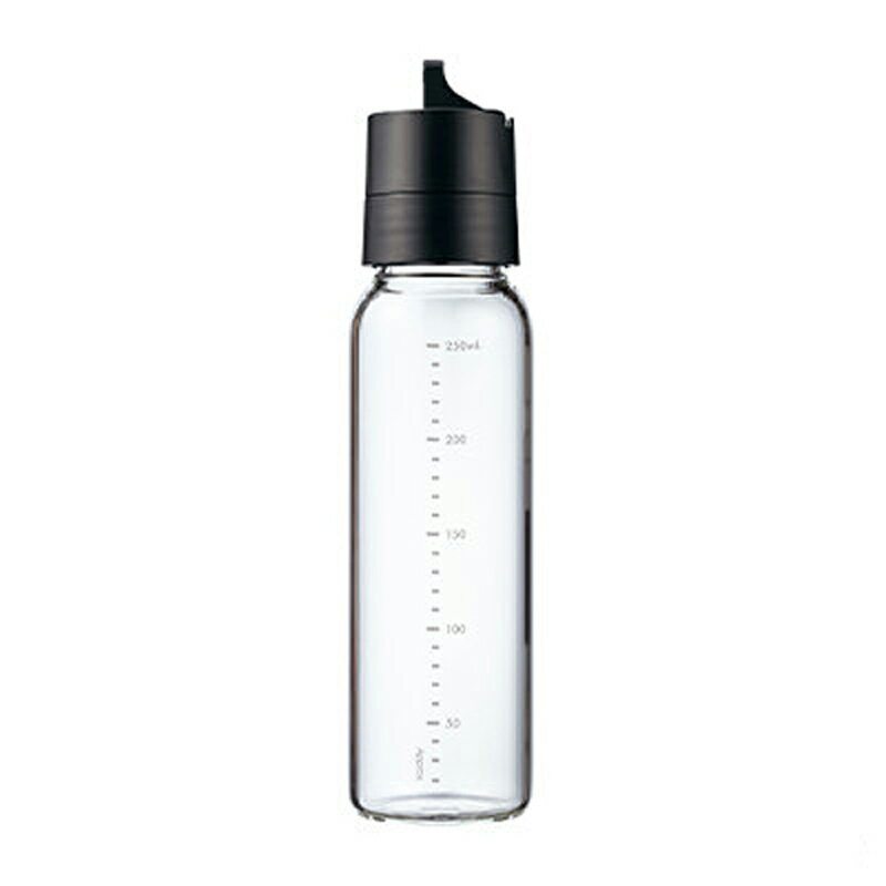 【エントリーでポイント5倍】ハリオ　ワンタッチドレッシングボトル 250 ブラックODBN-250-B〇振って・..