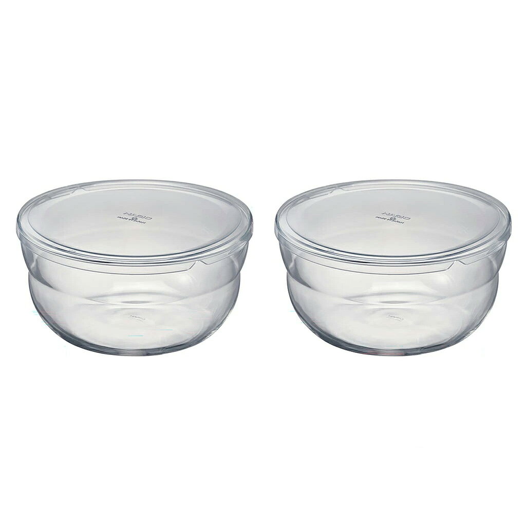 ハリオ ボウルップ 保存容器 1200ml 2個セット BLP-3012-T 耐熱ガラス 日本製 電子レンジ対応 オーブン対応 食洗機対応 食器 保存 ボウル おしゃれ キッチン HARIO