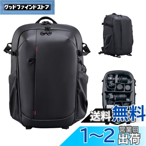 [YILIWIT] Ulanzi BP09 カメラバッグ バックパック リュック サイドアクセス 一