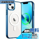JEDirect iPhone 13 mini マグネット ケース(5.4インチ用) MagSafe ワイヤレス充電対応 衝撃吸収 バンパーカバー 傷つけ防止 ...