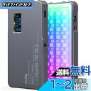 SmallRig Vibe P96L RGBビデオライト ポータブルLEDカメラライトフルカラー写真照明フィルライトCRI 96+調光可能2500K-8000K、充電式LEDデジタルSLRカメラ照明アルミニウム合金写真、ビデオ会議、YouTube、TikTok-3489B