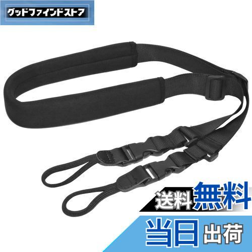 【送料無料】[Dhana Style] カメラ用 ネックストラップ クイックリリース 首掛け ストラップ 肩掛け ショルダーベルト 弾性 クッション パッド 分離式 (SPRT)