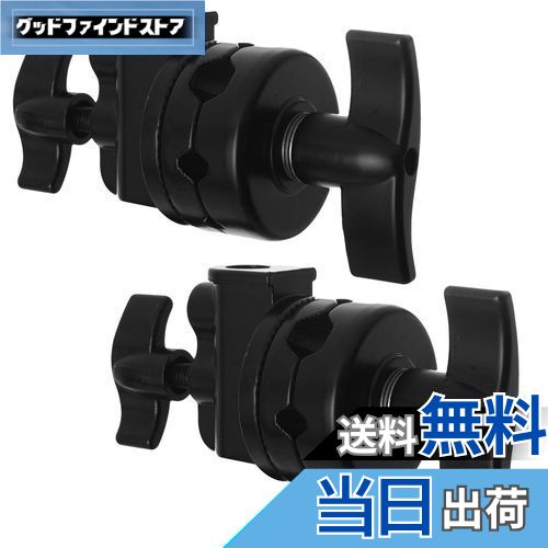 【送料無料】Selens グリップヘッド スイベルヘッド 多機能ヘビーデューティー 2.5in アダプター Cスタ..