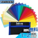 Selens フラッシュ/ストロボ用 カラーフィルターセット 20枚入り 9.5cmx6.5cm 汎用タイプ LEDライト フラッシュに対応