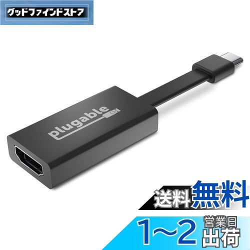 Plugable USB-C - HDMI Ѵץ 4K30Hz, Thunderbolt 3 бƥࡢMacBook Pro...