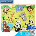 DERAYEE 型はめ 木製 パズル テトリス 平面タイプ 形合わせ 動物 1個セット 誕生日 プレゼント 積み木 (動物)