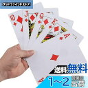 【送料無料】XSAJU ビッグ トランプ 4倍サイズ 17×11.7cm カードゲーム マジック ジョーク グッズ 厚紙タイプ