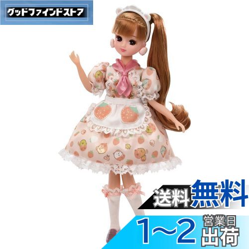 タカラトミー 『 リカちゃん ドレス すみっコぐらしカフェへようこそ! ドレスセット 』 着せ替え お人形 おままごと おもちゃ 3歳以上 玩具安全基準合格 STマーク認証 Licca TAKARA TOMY