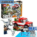 レゴ(LEGO) ジュラシック・ワールド ヴェロキラプトルをおびき出せ:ブルーとベータ ギフト 76946 おもちゃ ブロック クリスマスプレゼント 誕生日プレゼント 乗り物 のりもの 恐竜 きょうりゅう 男の子 女の子 6歳以上