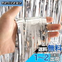 「2個セット」 Augsion タッセルカーテン キラキラ 背景 華やかな金属感 明るい光沢 誕生日 飾り付け 100cm*200cm パーティー 装飾 小道具...
