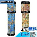 【送料無料】万華鏡 クラシック マジック ノベルティ ゲーム 工芸 民芸品 子供 子供向け 玩具 2本セット 6歳以上 (ランダムカラー)